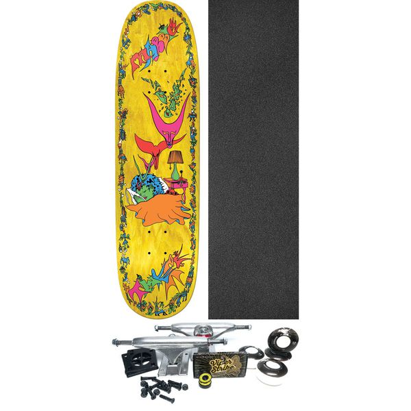 There Skateboards Marbie Miller Sam Ryser Skateboard Deck - 8.5" x 32" - Complete Skateboard Bundle